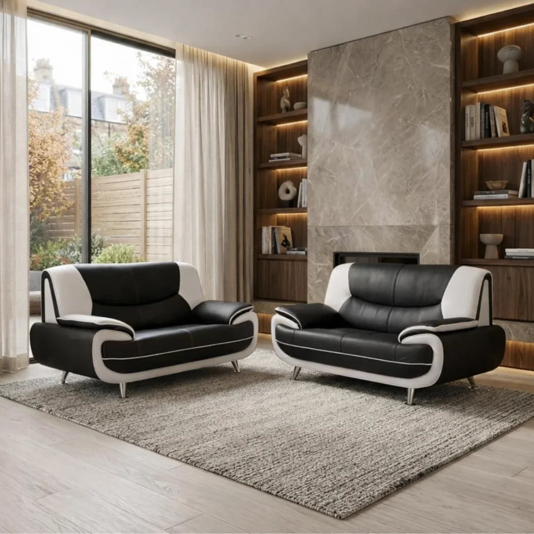 Palermo Faux Leather Living Room Sofa