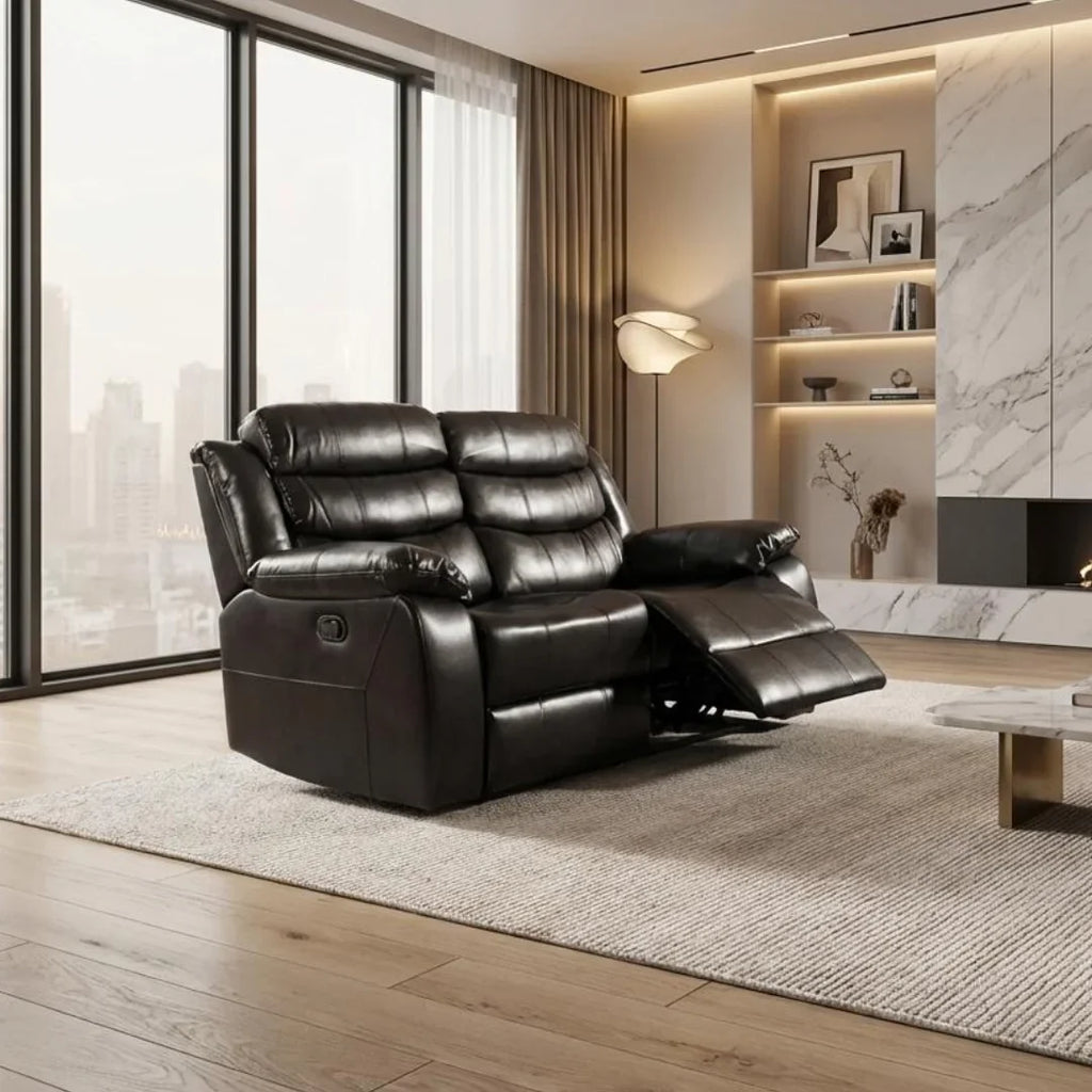 Modena Air Leather Living Room Sofa