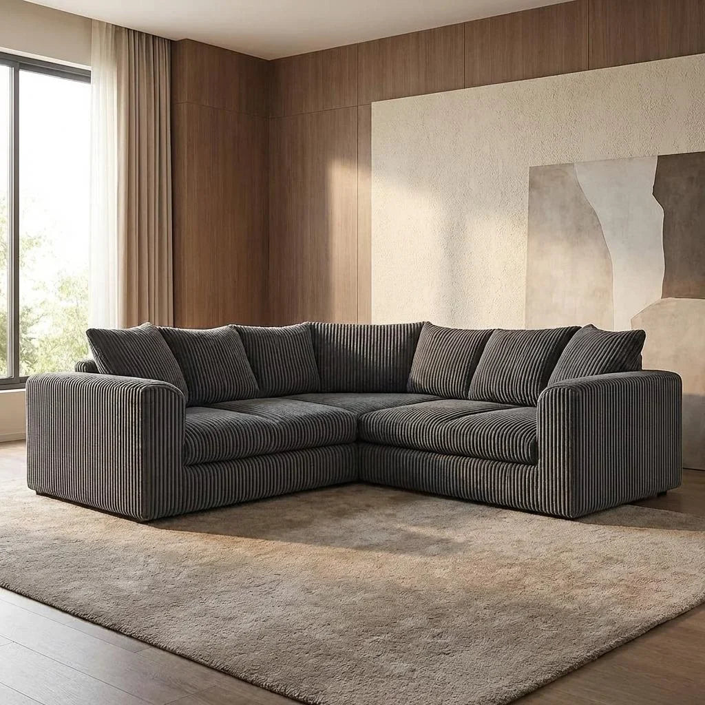 Stockley Fabric Living Room Sofa