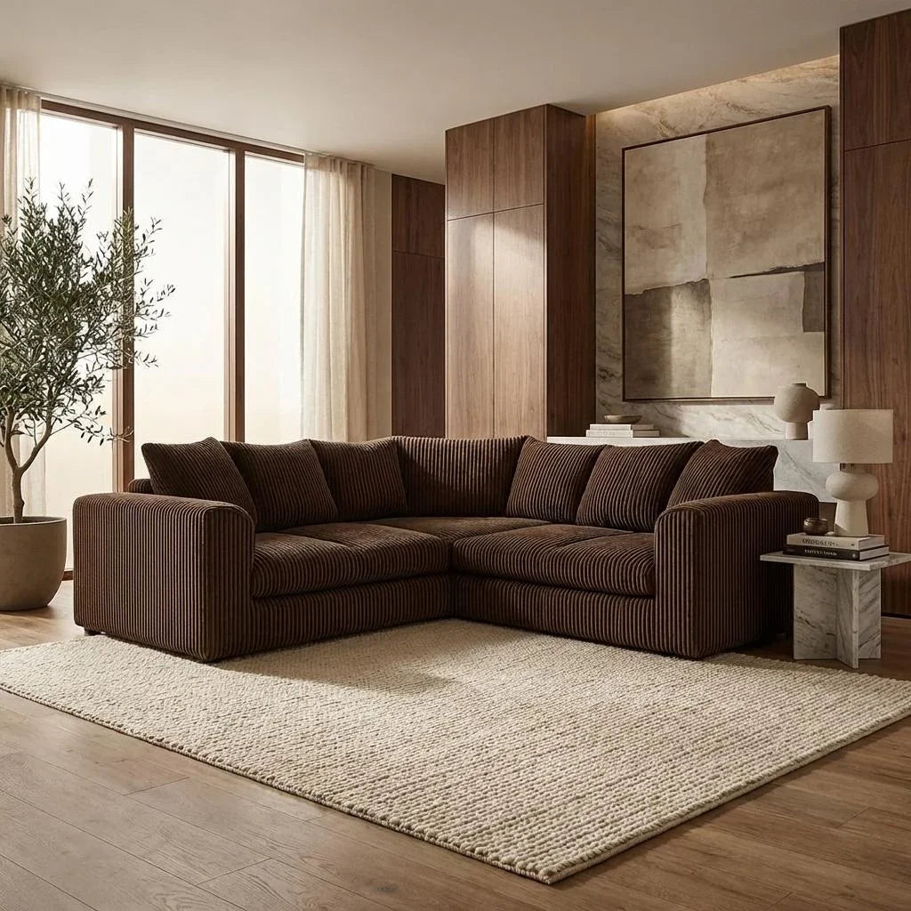 Stockley Fabric Living Room Sofa