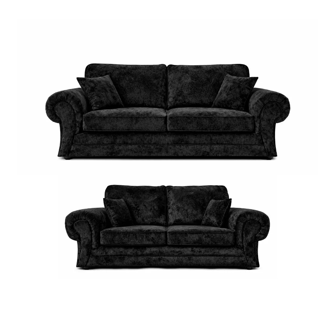 Tova Crushed Velvet Living Room Sofa