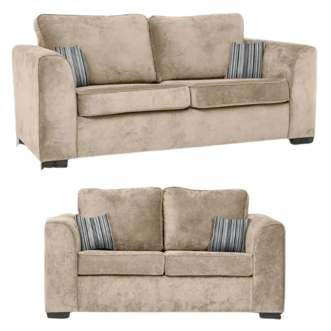 Cushia Crushed Velvet Living Room Sofa