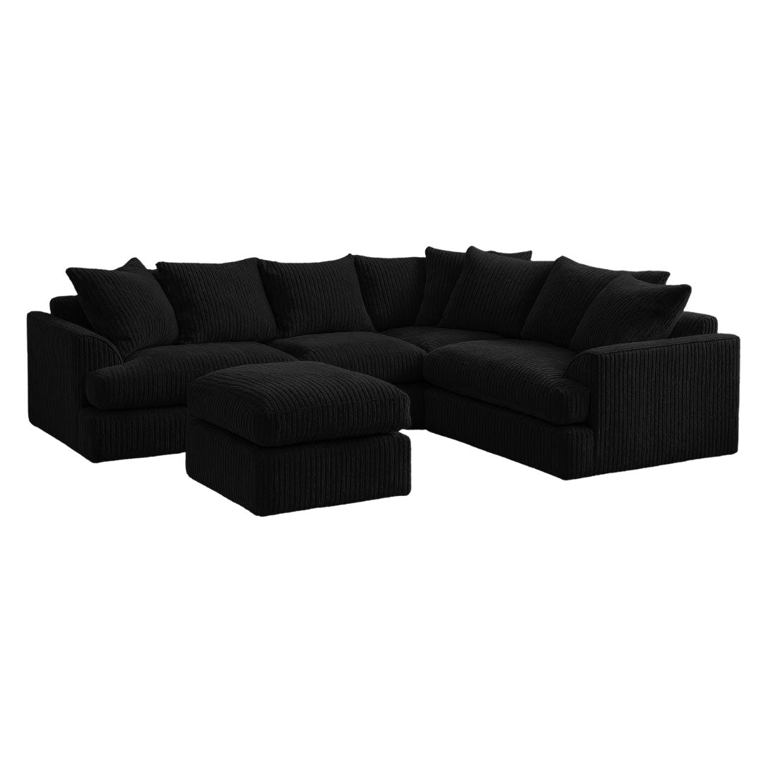 Liverpool Jumbo Cord Fabric Living Room Sofa