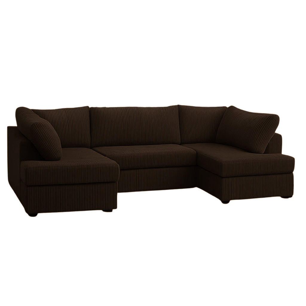 London Jumbo Cord Fabric Living Room Sofa