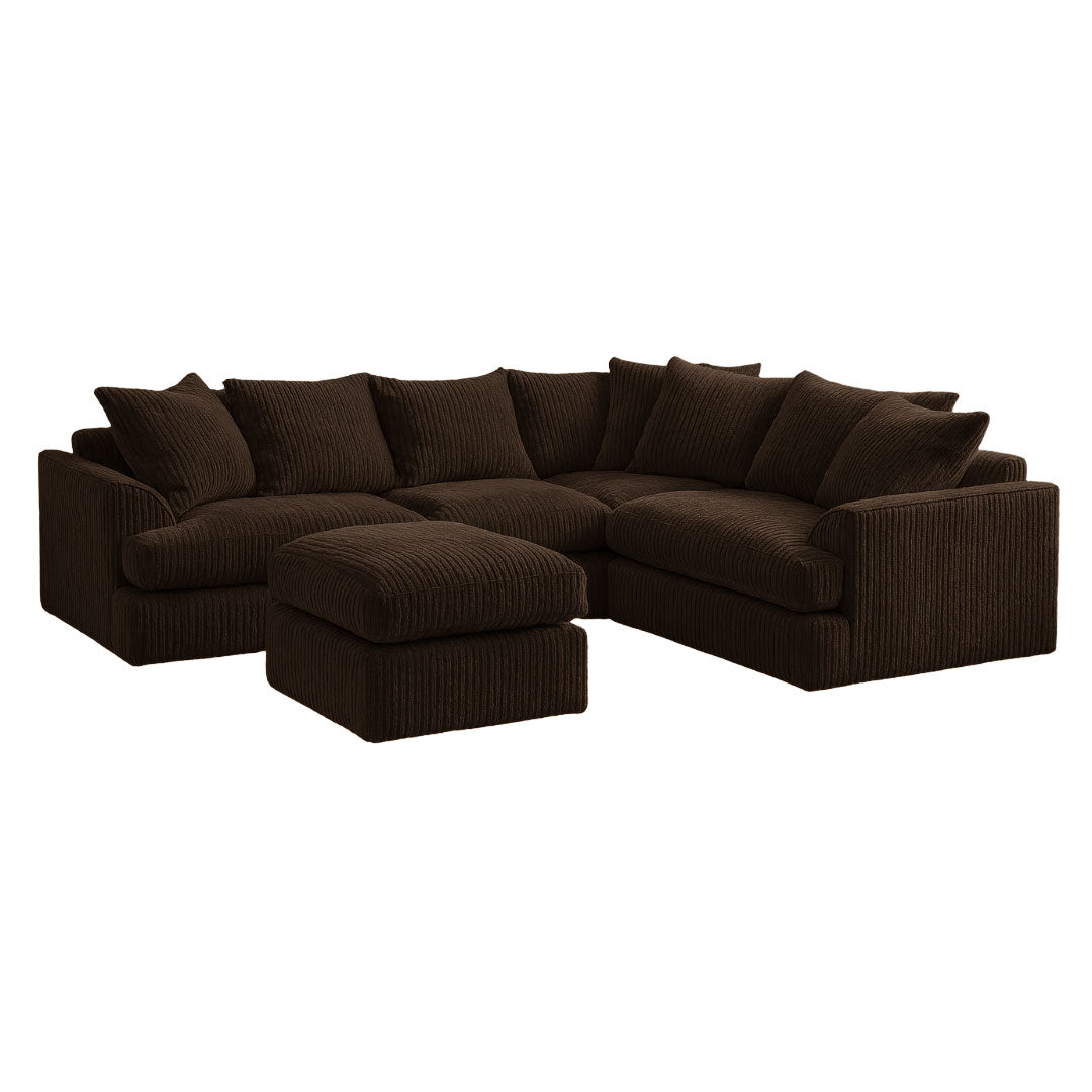 Liverpool Jumbo Cord Fabric Living Room Sofa