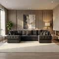 Verona Full Back U-Shape Living Room Sofa