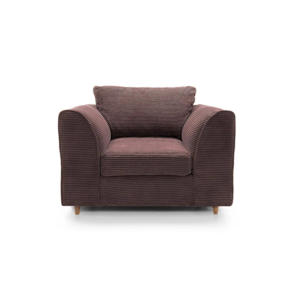 Chicago Full Back Fabric Living Room Sofa